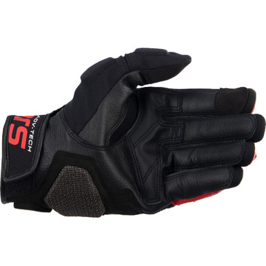 Alpinestars #3504822-1304-3X - Halo Gloves - Black/White/Bright Red - 3XL