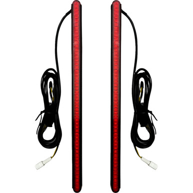 Custom Dynamics #CD-PR-8-R - Plasma Rod Bars - 8-1/2" - Red