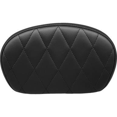 LE Pera #L-SBP02DM-DULL - Sissy Bar Pad - Medium - Diamond - Dull Black