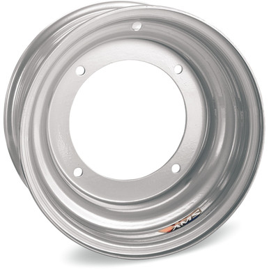 AMS #0563-697 - Steel Wheel - Front - Chrome - 10x5 - 4/166 - 2+3