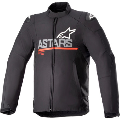 Alpinestars #3206523-1993-2X - SMX Waterproof Jacket - Black/Dark Gray/Bright Red - 2XL