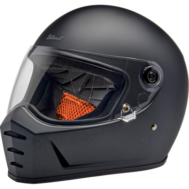 Biltwell #1004-201-501 - Lane Splitter Helmet - Flat Black - XS