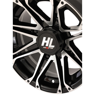 High Lifter #14HL03-1111 - Wheel - HL3 - Rear - Gloss Black w/Machined - 14x7 - 4/110 - 2+5 (-47 mm)
