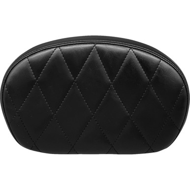 LE Pera #L-SBP02DM-SH - Sissy Bar Pad - Medium - Diamond - Shiny Black
