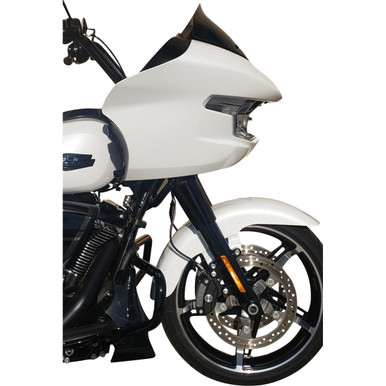 Wind Vest #57-9040 - Windshield - 9-1/2" - Dark Smoke - FLTRX/SE/STSE
