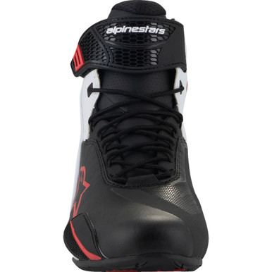 Alpinestars #2510425-123-115 - Faster-4 Shoes - Black/White/Red - US 11.5