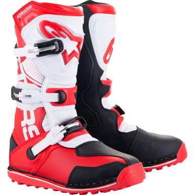 Alpinestars #2004017-3016-8 - Tech-T Boots - Red/Black/White - US 8 / EU 42