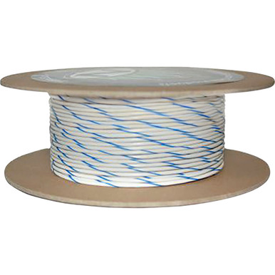 Namz #NWR-96-100-20 - 100' Wire Spool - 20 Gauge - White/Blue