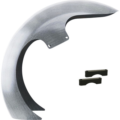 Paul Yaffe Bagger Nation #DEI26-13E-B - DEI Front Fender - 26" Wheel - With Black Adapters