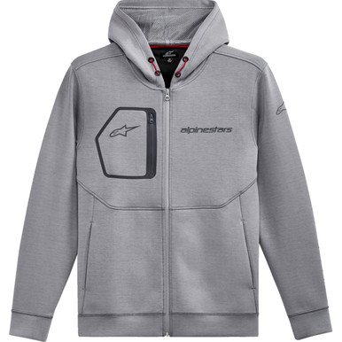 Alpinestars #12125302010262X - Convex Tech Hoodie - Heather Gray - 2XL