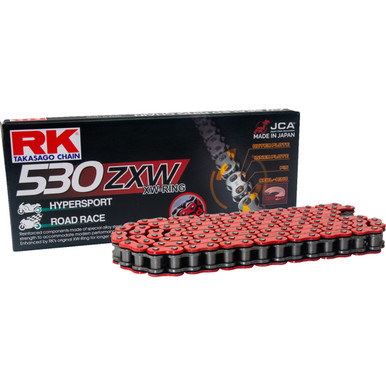 RK #RR530ZXW-170 - 530 ZXW - Drive Chain - 170 Links - Red