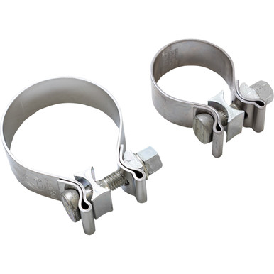 Vance & Hines #23713 - Slip-On Muffler Clamps - M8 Touring