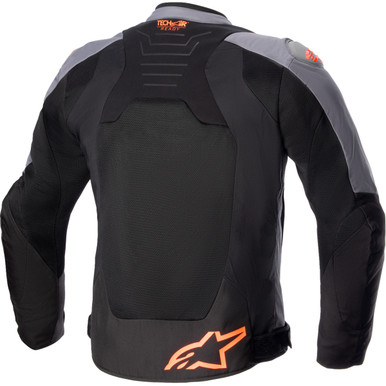 Alpinestars #3306523-914-3XL - SMX Air Jacket - Dark Gray/Black/Orange Fluo - 3XL