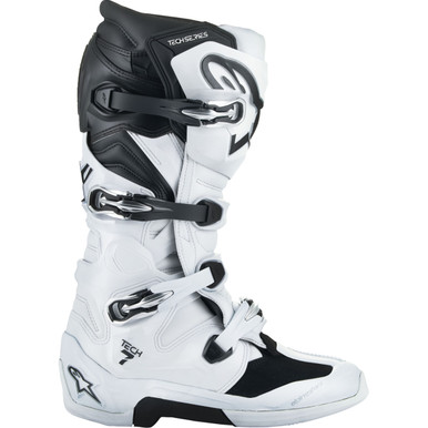 Alpinestars #2012025-21-7 - Tech 7 Boots - White/Black - US 7 / EU 40.5