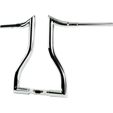 LA Choppers #LA-7328-16 - Hammerhead Handlebar - 16" - Chrome