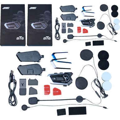 J & M #HS-BT6-UNV-D - Headset - Bluetooth™ - Universal - Dual Pack