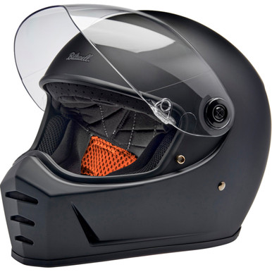 Biltwell #1004-201-502 - Lane Splitter Helmet - Flat Black - Small