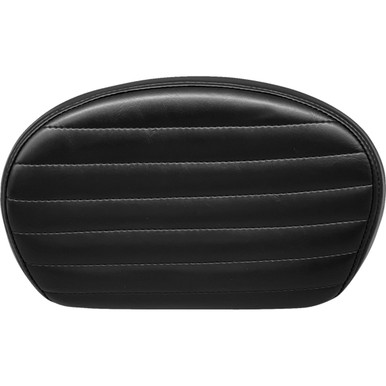 LE Pera #L-SBP02PT-SH - Sissy Bar Pad - Medium - Pleated - Shiny Black