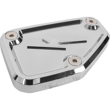Thrashin Supply CO. #TSC-3178-3 - Master Cylinder Cover - Brake - Front - Chrome