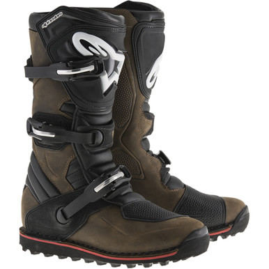Alpinestars #2004017-818-11 - Tech-T Boots - Brown/Black - US 11 / EU 45.5