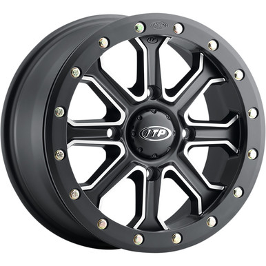 ITP #1522527727B - Wheel - Inertia - Front/Rear - Black - 15x7 - 4/137 - 5+2 (+30 mm)