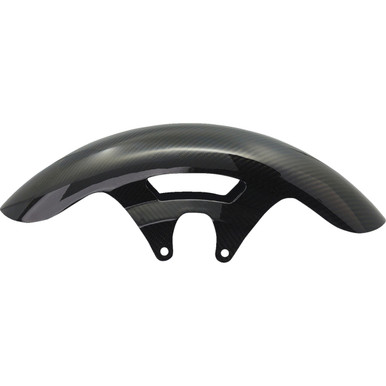 Arlen Ness #210-010 - Front Fender - Cafe - 19" - Carbon Fiber - FLT '14-'23