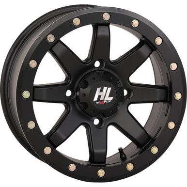 High Lifter #14HL09-1456 - Wheel - HL9 Beadlock - Front/Rear - Matte Black - 14x7 - 4/156 - 5+2 (+30 mm)