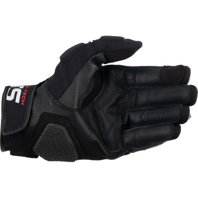 Alpinestars #3504822-12-M - Halo Gloves - Black/White - Medium
