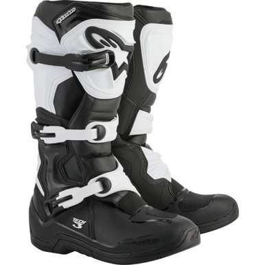 Alpinestars #2013018-12-11 - Tech 3 Boots - Black/White - US 11 / EU 45.5