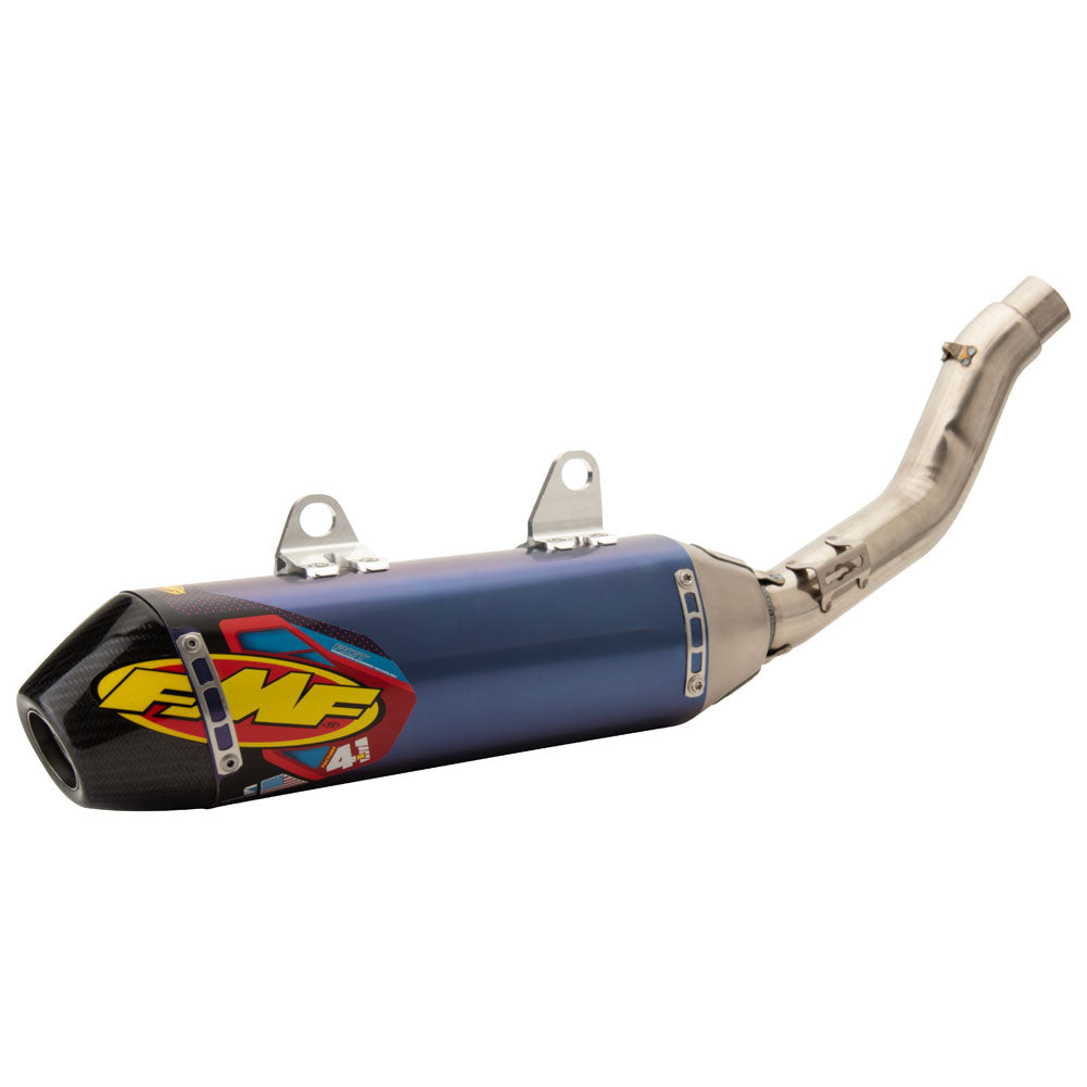 FMF Factory 4.1 RCT Titanium Silencer Carbon Cap KTM 450/500 2023-2026