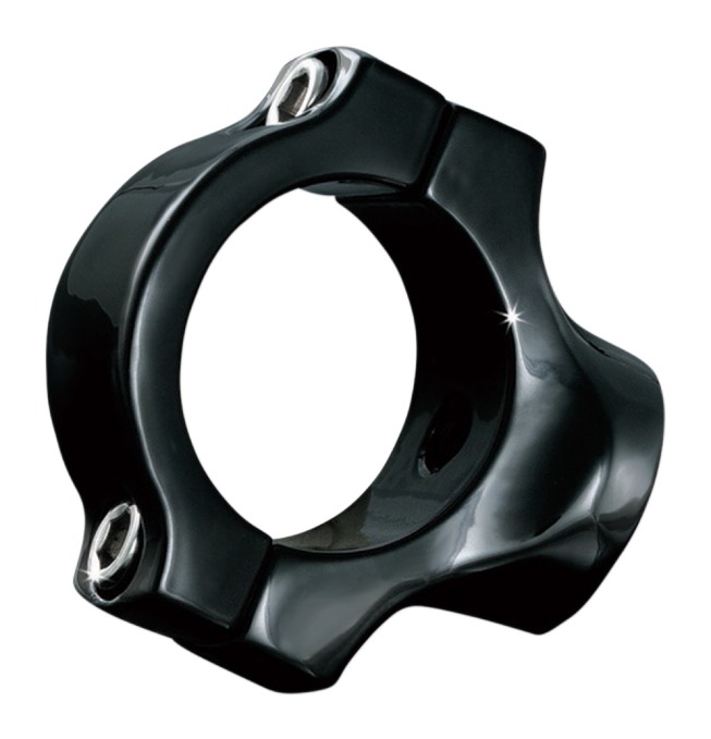 Kuryakyn Mount Clamp for Side Mount License Plate Holders For Harley / Yamaha 1999-2026