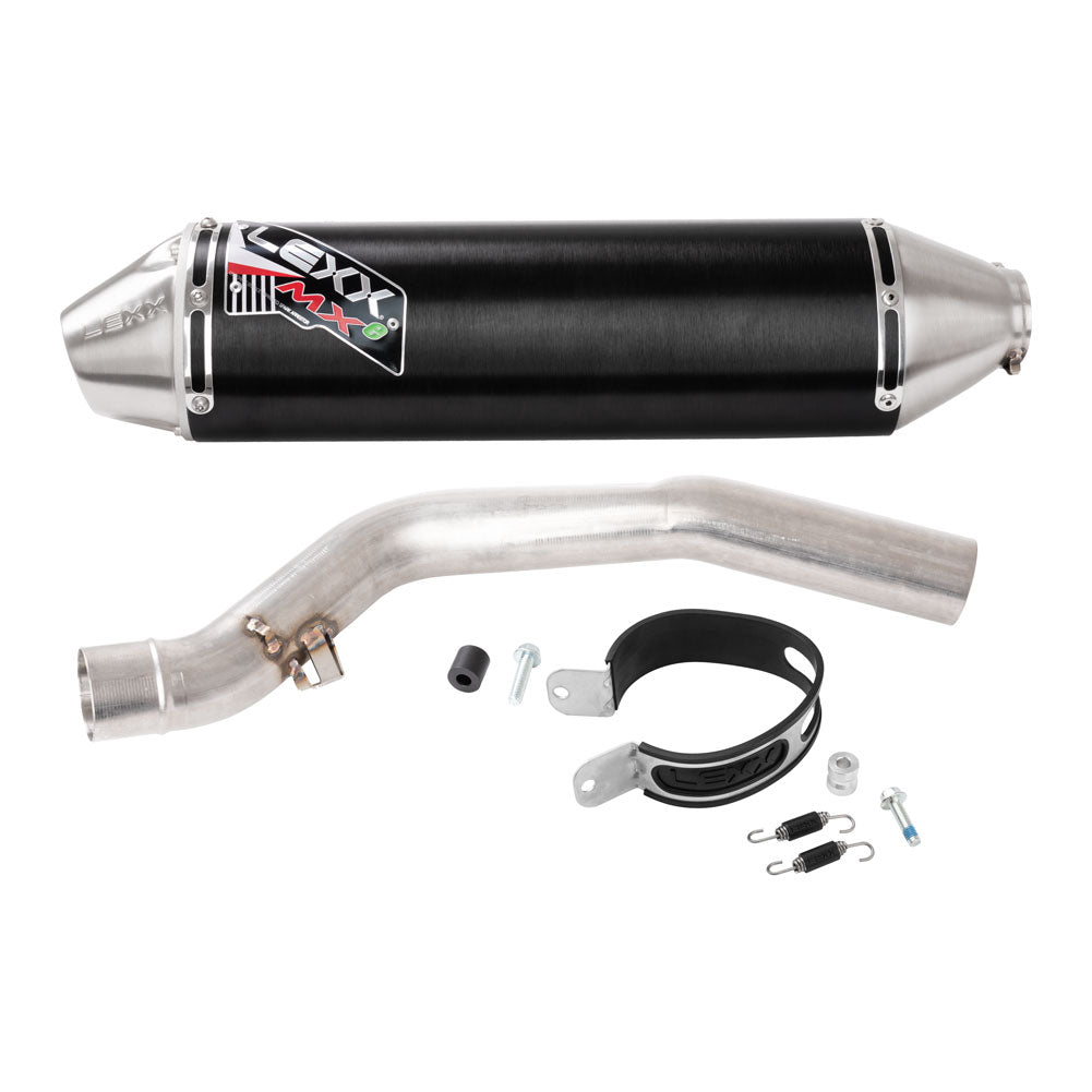 Lexx MXe Slip-On Silencer w/ Mid Pipe Yamaha WR450F 2016-2018