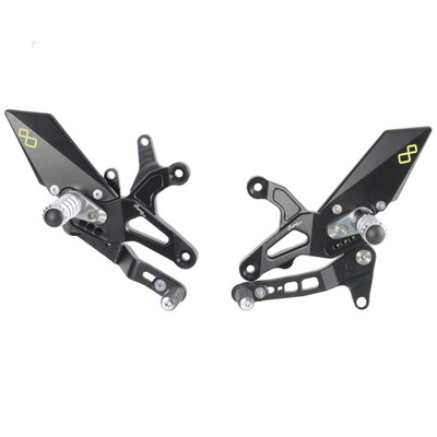 Lightech Rearsets Standard Shift Kawasaki ZX-6R 05-26
