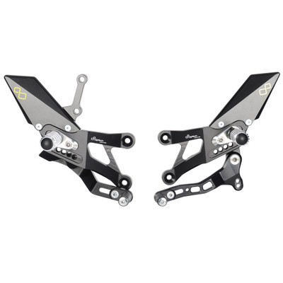 Lightech Rearsets Reverse Shift Yamaha YZF-R3 15-26