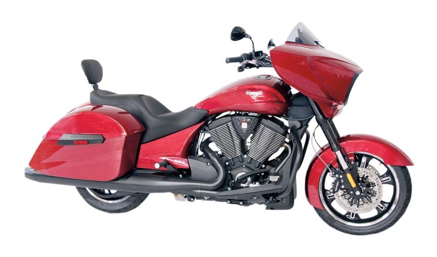 Mustang Wide Vintage Touring Seat For Victory Cross Country / Roads / Hard Ball 2010-2016