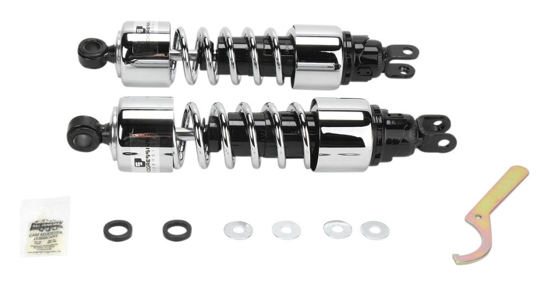 Progressive Suspension 412 Series Shocks Honda GL1000 1975-1979