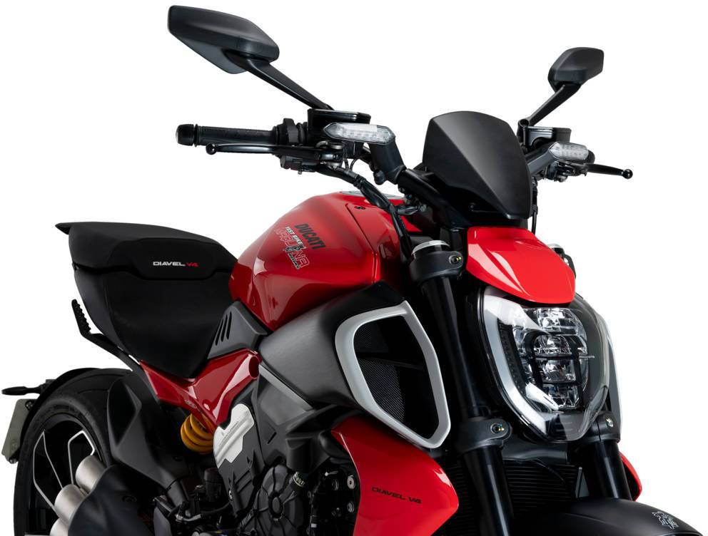 Puig New Generation Sport Plus Windscreen Ducati Diavel V4 2024-2025