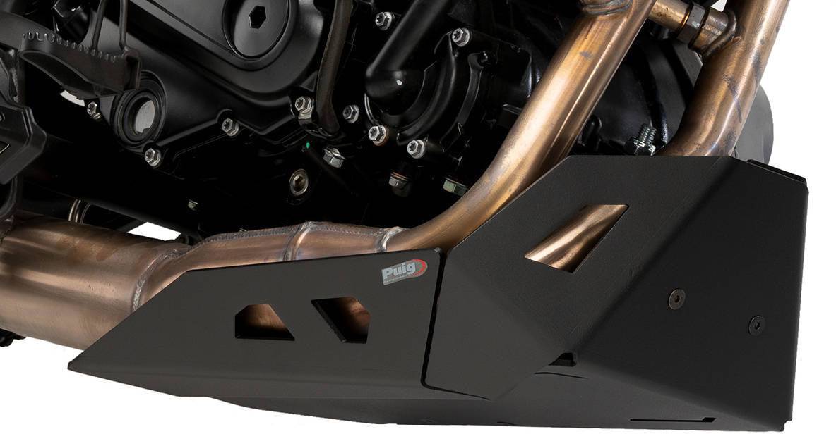 Puig Oil-Carter Guard Skid Plate Benelli TRK 702/X 2023-2025