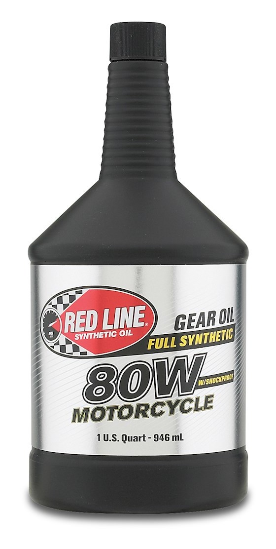 Red Line 80W Motorcycle Gear Oil with ShockProof