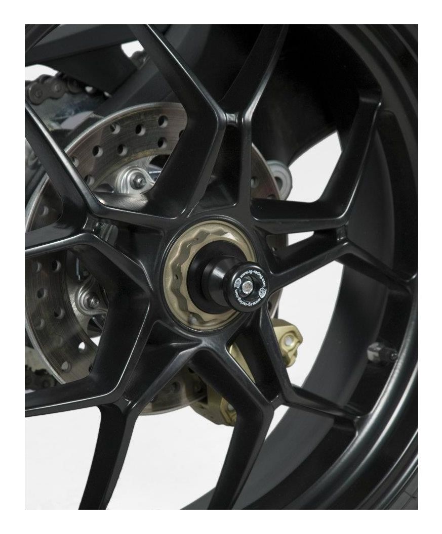 R&G Racing Rear Axle Sliders Triumph Speed Triple / R / S 2011-2020