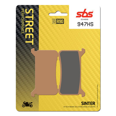 SBS Honda CBR1000RR 17-23 Street Excel Sintered Front Brake Pads (Tokico Caliper)