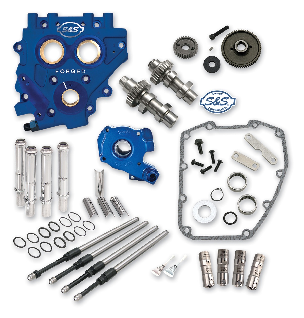 S&S Cycle 510G Standard Gear Drive Cam Chest Kit For Harley Twin Cam 2006-2017