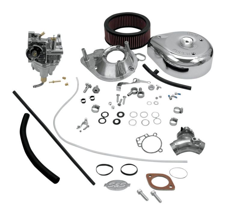 S&S Cycle Super E Carburetor Kit For Harley Twin Cam 1999-2005