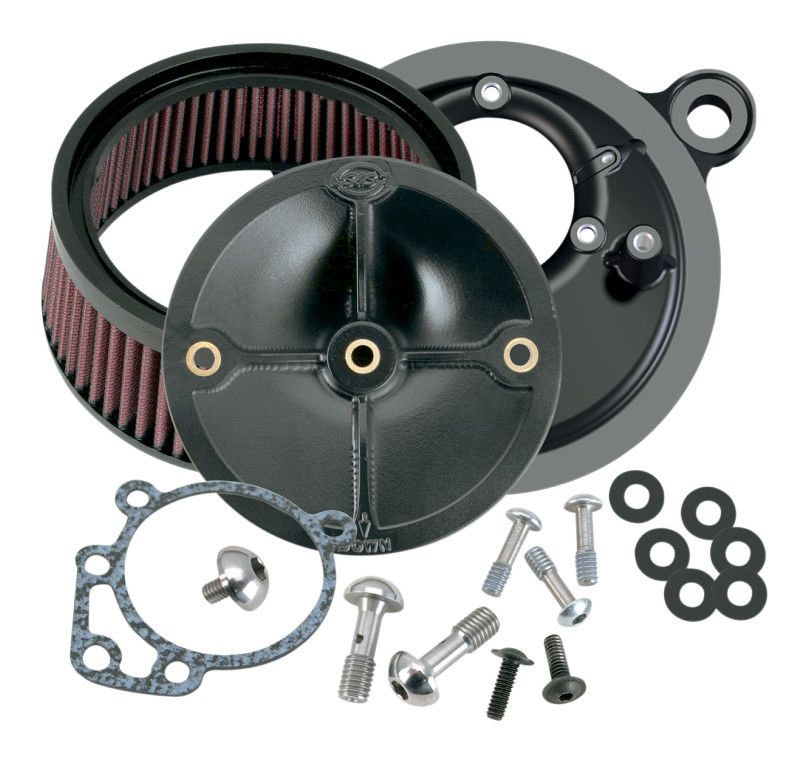S&S Cycle Stealth Air Cleaner Kit For Harley Tri-Glide And CVO 2008-2016