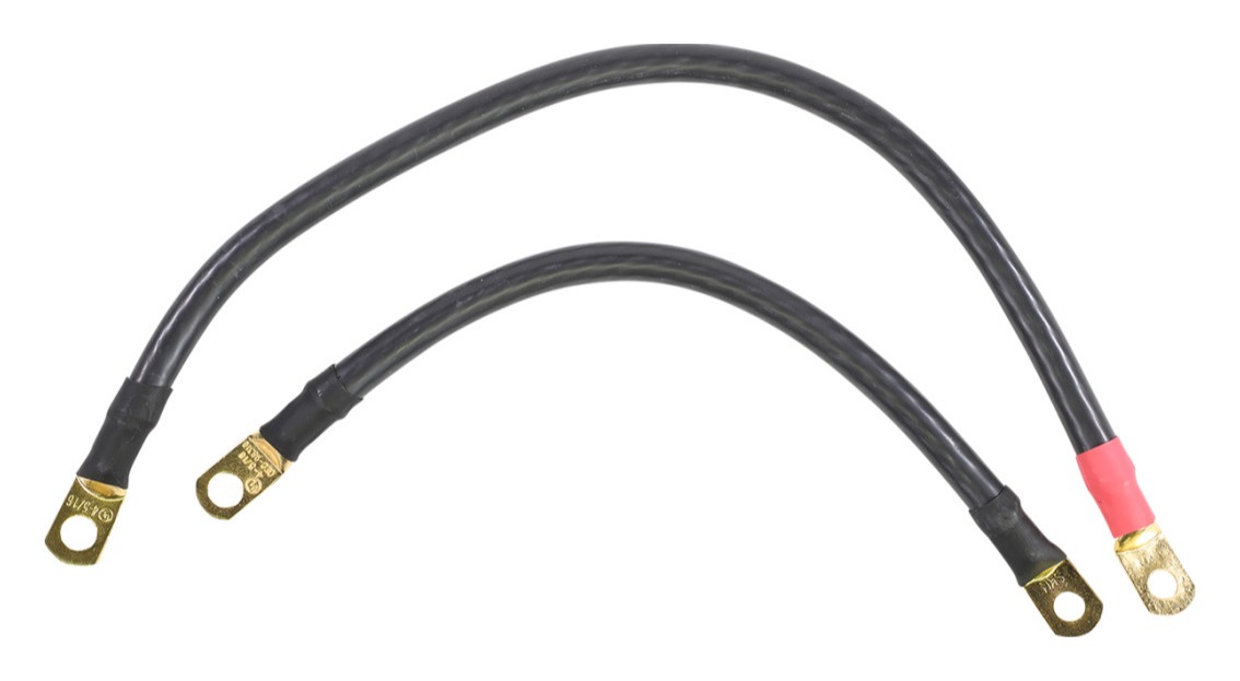 Terry Components Heavy Duty Battery Cables For Harley Dyna 1991-2005