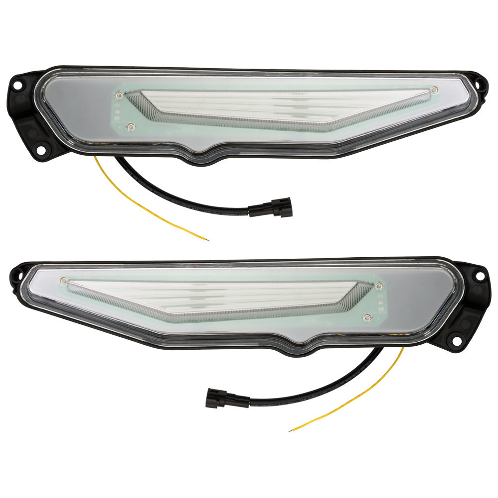 Tusk LED Front Accent Lights with Turn Signals Yamaha Wolverine RMAX2