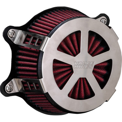 Vance & Hines 2001-2006 Harley-Davidson Softail Springer EFI FXSTSI VO2 Radiant V Air Intake - Brushed