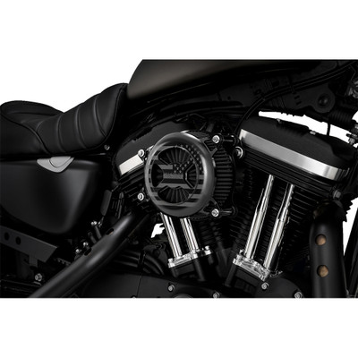 Vance & Hines 2005-2007 Harley-Davidson 883 Roadster XLR VO2 America Air Cleaner - Black - XL