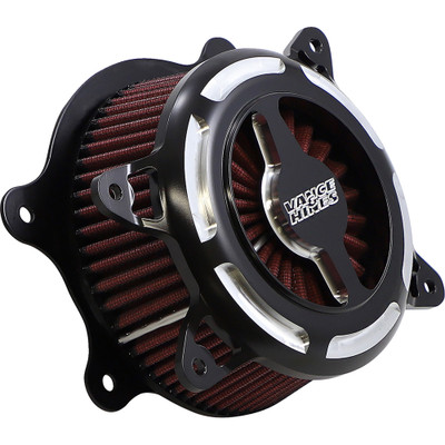 Vance & Hines 2009-2015 Harley-Davidson Fat Boy Lo FLSTFB VO2 Blade Air Intake - Black Contrast