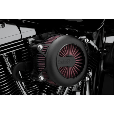Vance & Hines 2009 Harley-Davidson CVO Road Glide FLTRSE3 VO2 Rogue Air Intake Kit - Wrinkle Black